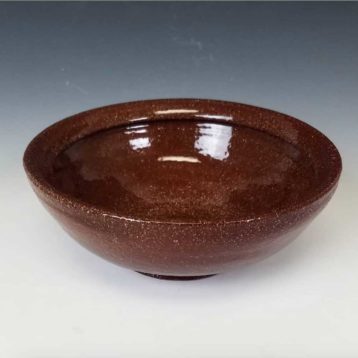 Brown Serving Bowl