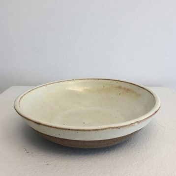 White Serving Bowl