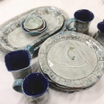 Blue Dishware